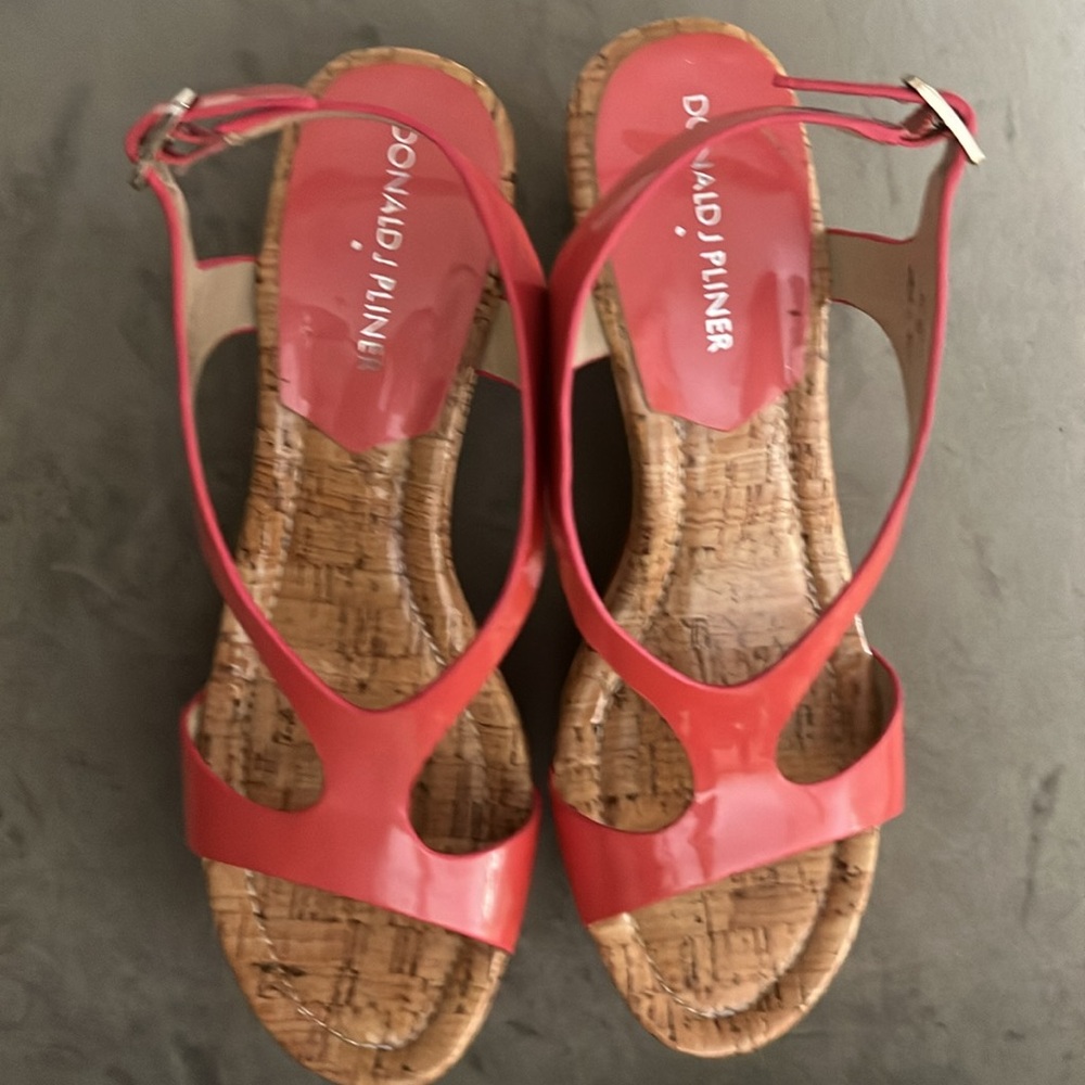 Donald J. Pliner wedge sandals